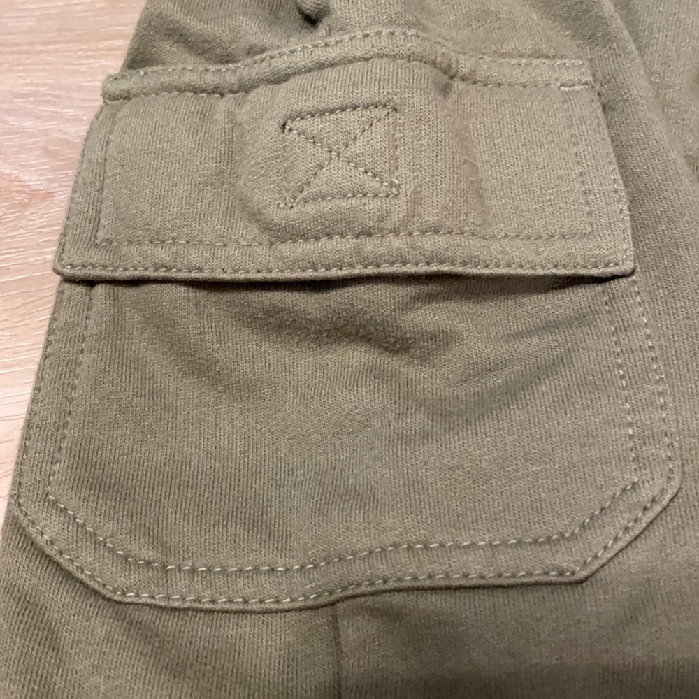 Gymboree cargo sweatpants green joggers twin preschool boys size 4 - Picture 11 of 16
